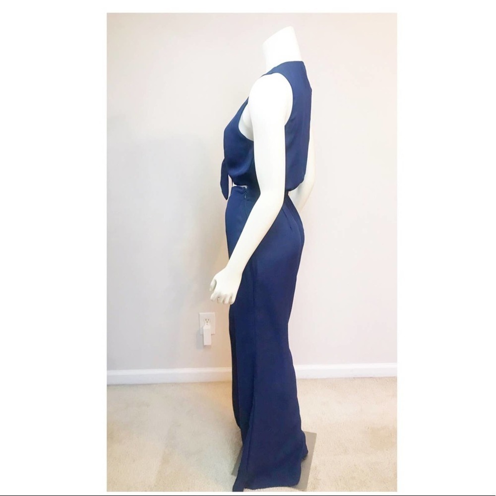 Show Me Your MuMu Navy Jumpsuit size small - Picture 5 of 5